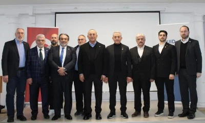 Mevl&uuml;t &Ccedil;avuşoğlu'nun M&uuml;nih'te UID Bayern buluşması