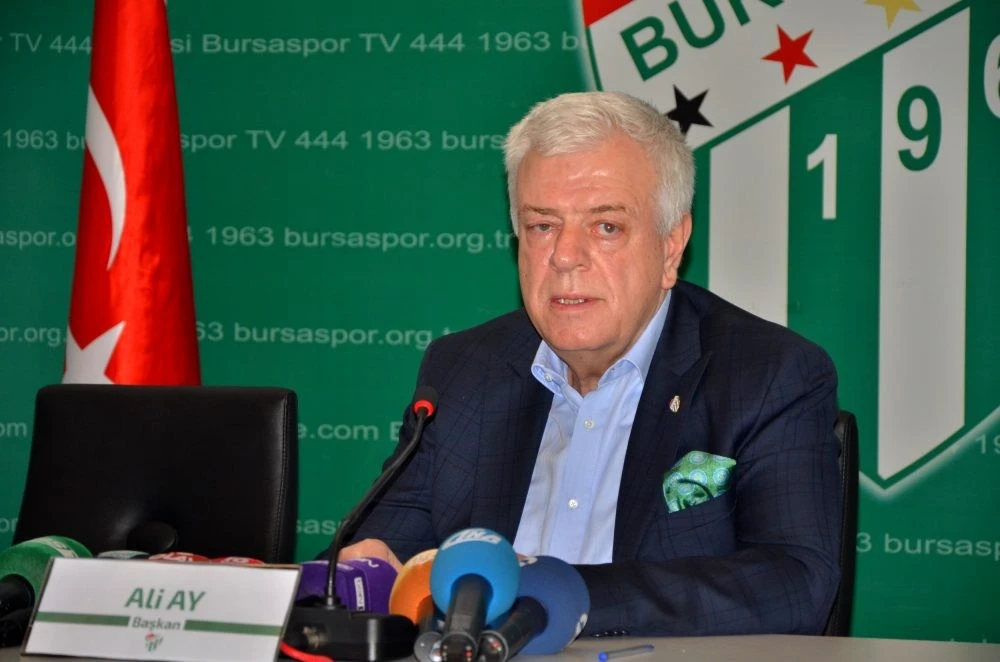 Ali Ay'dan Bursaspor'a b&uuml;y&uuml;k fedak&acirc;rlık!