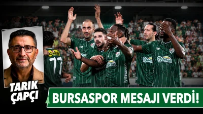 BURSASPOR MESAJI VERDİ!