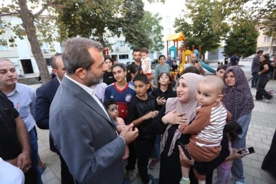 G&uuml;rsu'da Başkan Işık'tan mahalle buluşmaları