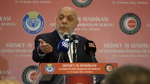 HAK-İŞ Başkanı Arslan: &ldquo;Tartışılması gereken asgari &uuml;cretin ne olacağı değil, asgari &uuml;cretin nasıl oluşturulacağıdır&rdquo;

