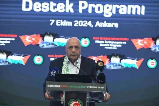 HAK-İŞ&rsquo;ten Filistin dayanışması
