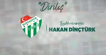 Hakan Din&ccedil;t&uuml;rk'ten "Dirilişe" destek !