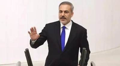 Hakan Fidan: İsrail'in sahte meşruiyet zemini &ccedil;&ouml;km&uuml;şt&uuml;r