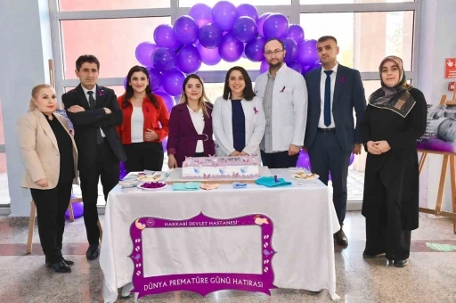 Hakkari&rsquo;de &lsquo;17 Kasım D&uuml;nya Premat&uuml;re G&uuml;n&uuml;&rsquo; etkinliği
