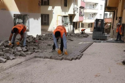 Haliliye Belediyesi ile 2 mahallede yollar yenileniyor
