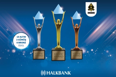 Halkbank&rsquo;a Stevie Uluslararası İş &Ouml;d&uuml;lleri&rsquo;nden 21 &Ouml;d&uuml;l
