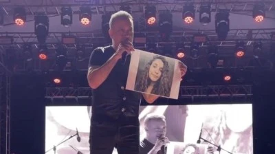 Haluk Levent, konserinde G&uuml;listan Doku'yu unutmadı