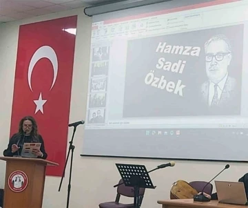 Hamza Sadi &Ouml;zbek anıldı
