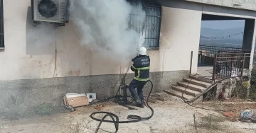 Hassa&rsquo;da ev yangını
