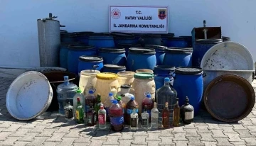 Hatay&rsquo;da 3750 litre sahte rakı ele ge&ccedil;irildi
