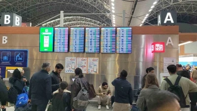 Hava muhalefeti engeli: 127 sefer iptal edildi, yolcular terminalde kaldı
