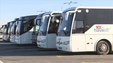 Havaist otob&uuml;slerinde bir yılda 9 bin eşya unutuldu