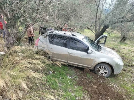 Havran &Ccedil;amdibi Mahallesi&rsquo;nde trafik kazası: 2 yaralı
