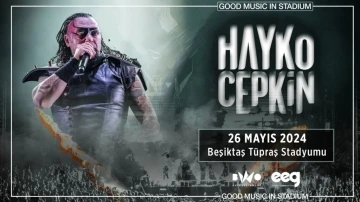 Hayko Cepkin, 26 Mayıs&rsquo;ta Beşiktaş Stadyumunda
