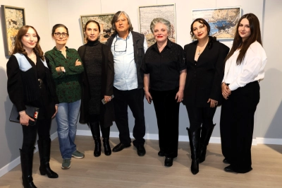 "Heey Ke&ccedil;iler, Hooy Ke&ccedil;iler" mozaik sergisi a&ccedil;ıldı