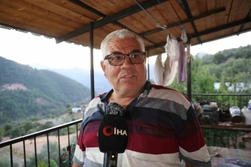 Helikopterin d&uuml;şme anına tanık olan k&ouml;yl&uuml;ler o anları anlattı
