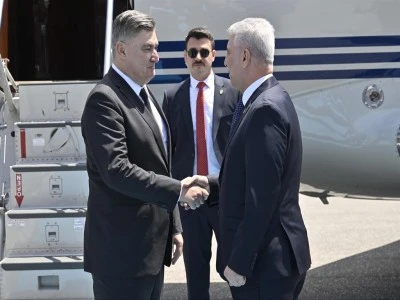 Hırvatistan Cumhurbaşkanı Milanovic, Ankara'da