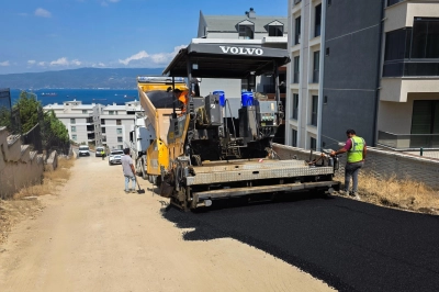 Hisar Mahallesi&rsquo;nde Asfalt &Ccedil;alışması