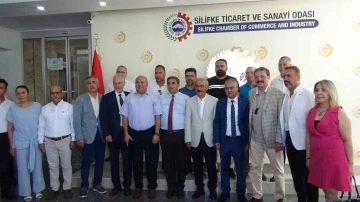 Hisarcıklıoğlu ve Elvan, Silifke&rsquo;de iş adamları ile bir araya geldi
