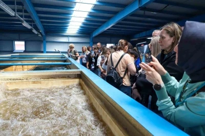 Hızırilyas İ&ccedil;mesuyu Arıtma Tesisi uluslararası misafirlerini ağırladı
