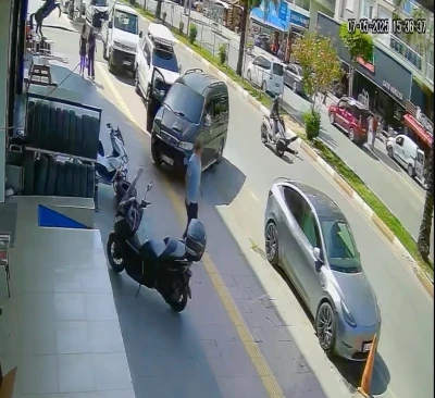 Huzurevi sakinine motosiklet &ccedil;arptı