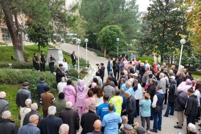 Huzurevinde Deprem Ve Yangın Tatbikatı