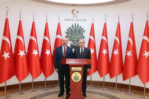 İ&ccedil;işleri Bakan Yardımcısı Aktaş &Ccedil;orum&rsquo;da ziyaretlerde bulundu
