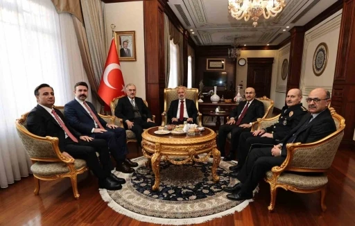 İ&ccedil;işleri Bakan Yardımcısı Sağlam&rsquo;dan Bursa Valisi Ayyıldız&rsquo;a ziyaret