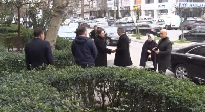 İ&ccedil;işleri Bakanı Yerlikaya'dan Atlas &Ccedil;ağlayan'ın ailesine taziye ziyareti