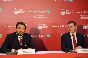 İGA, T&uuml;rkiye Paralimpik Komitesi ile sponsorluk anlaşması imzaladı
