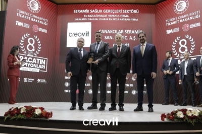 İhracatın Şampiyonları&rsquo;nda Creavit&rsquo;e &Ccedil;ifte &Ouml;d&uuml;l!