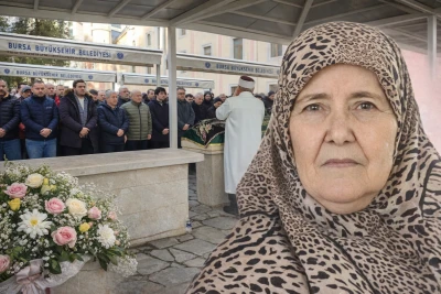 İhsan B&ouml;l&uuml;k&rsquo;&uuml;n annesi Şerife B&ouml;l&uuml;k son yolculuğuna uğurlandı