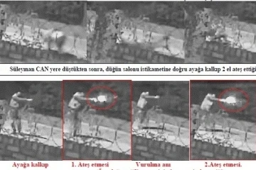 İkizler ve ortağı d&uuml;ğ&uuml;n salonunu kan g&ouml;l&uuml;ne &ccedil;evirmişti
