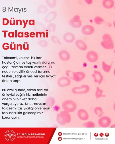 İl Sağlık M&uuml;d&uuml;r&uuml; Bildirici &rsquo;Talasemi&rsquo; hakkında bilgilendirdi
