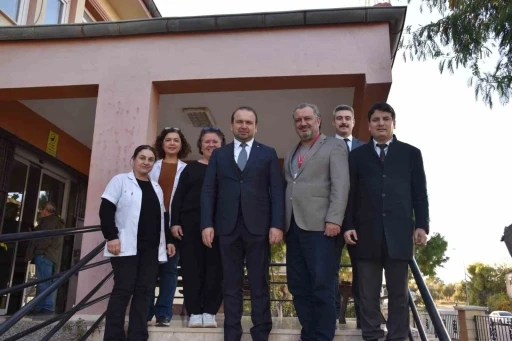 İl Sağlık M&uuml;d&uuml;r&uuml; Şenkul, Altınkum Aile Sağlığı Merkezi&rsquo;nde incelemelerde bulundu
