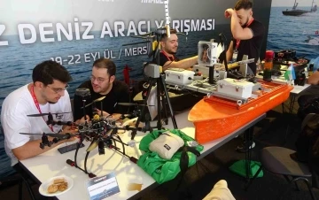 İlk defa d&uuml;zenlenen insansız deniz aracı yarışması başladı
