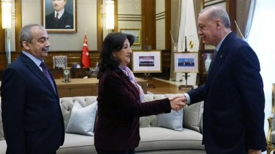 İmralı heyeti pazartesi g&uuml;n&uuml; Cumhurbaşkanı Erdoğan'la g&ouml;r&uuml;şecek