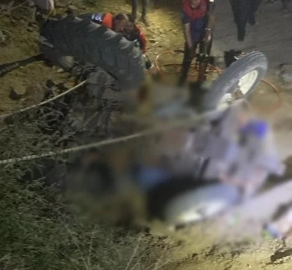 İncirliova&rsquo;da trakt&ouml;r kazası: 1 &ouml;l&uuml;
