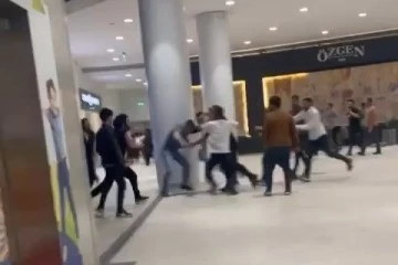 İneg&ouml;l'de 2 grup kavgasında panik yaşandı