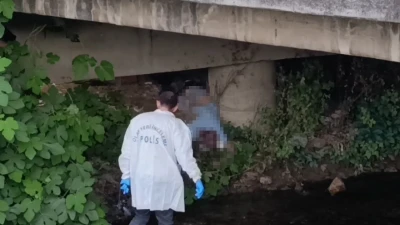 İneg&ouml;l'de Bedre Dere yatağında bir kişi &ouml;l&uuml; bulundu