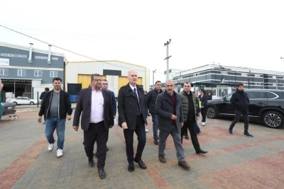 İneg&ouml;l Cumhuriyet mahallesinde 32 ara&ccedil;lık otopark uygulaması tamamlandı