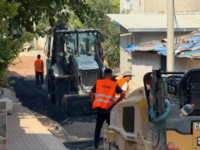  İneg&ouml;l'de BUSKİ'nin altyapı &ccedil;alışmaları devam ediyor