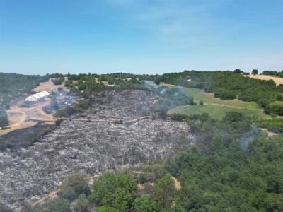 İneg&ouml;l'de &ccedil;ıkan yangının sebebi belli oldu