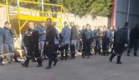 İneg&ouml;l&rsquo;de otob&uuml;s fabrikasında grev