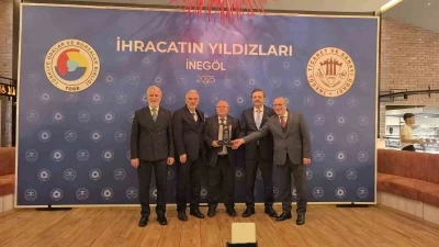 İneg&ouml;l'de "İhracatın Yıldızları" &ouml;d&uuml;lleri sahiplerini buldu