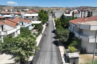 İneg&ouml;l'de yollar yenileniyor!