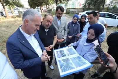 İneg&ouml;l Kuğulu Park yeniden hayat buluyor