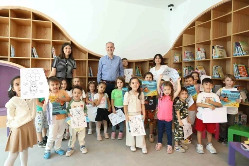 İneg&ouml;l&rsquo;&uuml;n ilk &ccedil;ocuk k&uuml;t&uuml;phanesinde masal heyecanı