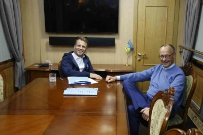 İngiltere, Fransa, Almanya ve Polonya liderleri, ateşkes &ccedil;ağrısında bulunmak &uuml;zere Kiev&rsquo;de
